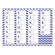 File Folder Activities: Matching Letters (Blue)